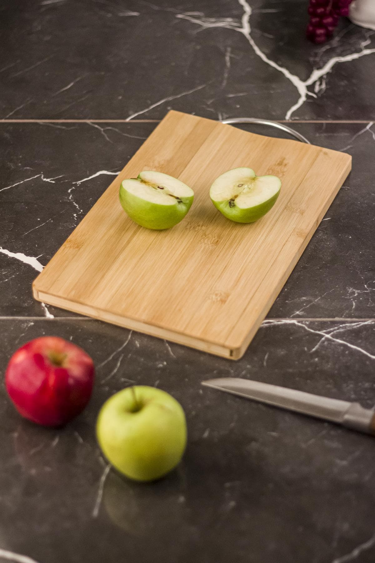 Bambu Kesme Tahtası Sunum Tahtası 20x30