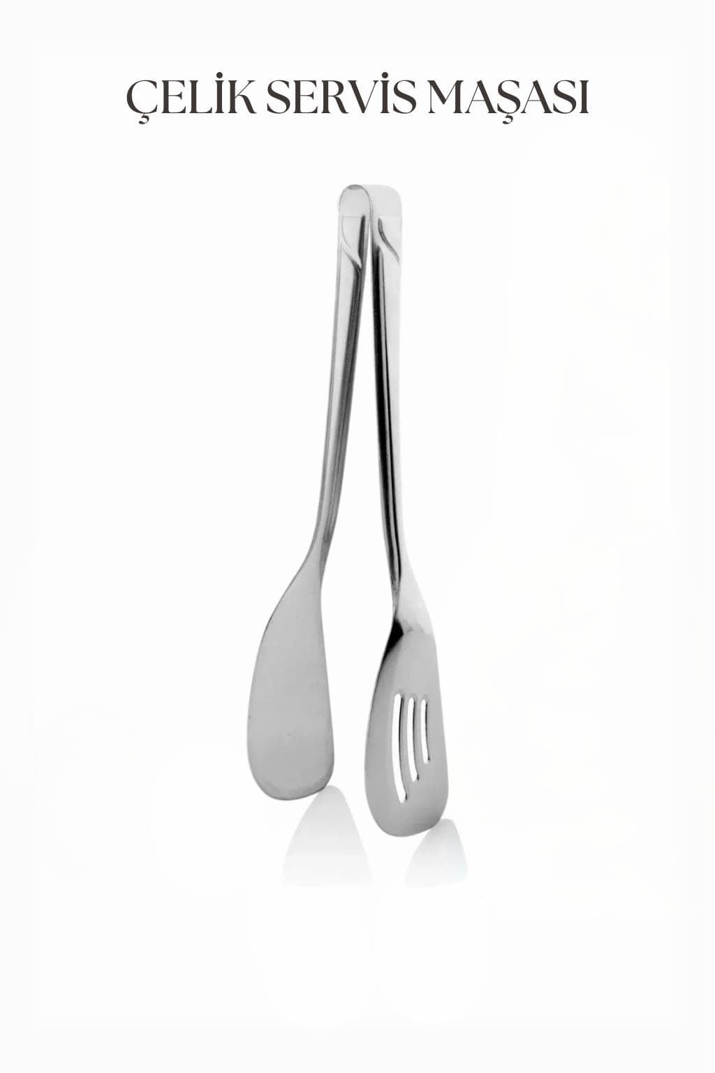 Paslanmaz Çelik Servis ve Yemek Maşası 22 cm