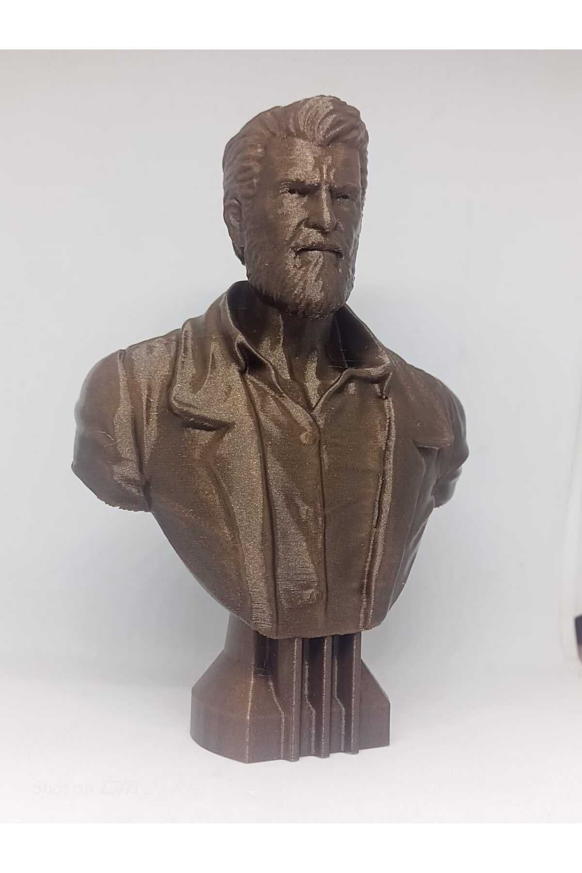 Wolverine Bronz Büst Heykeli - Marvel Koleksiyon Efsanesi, Detaylı Tasarım