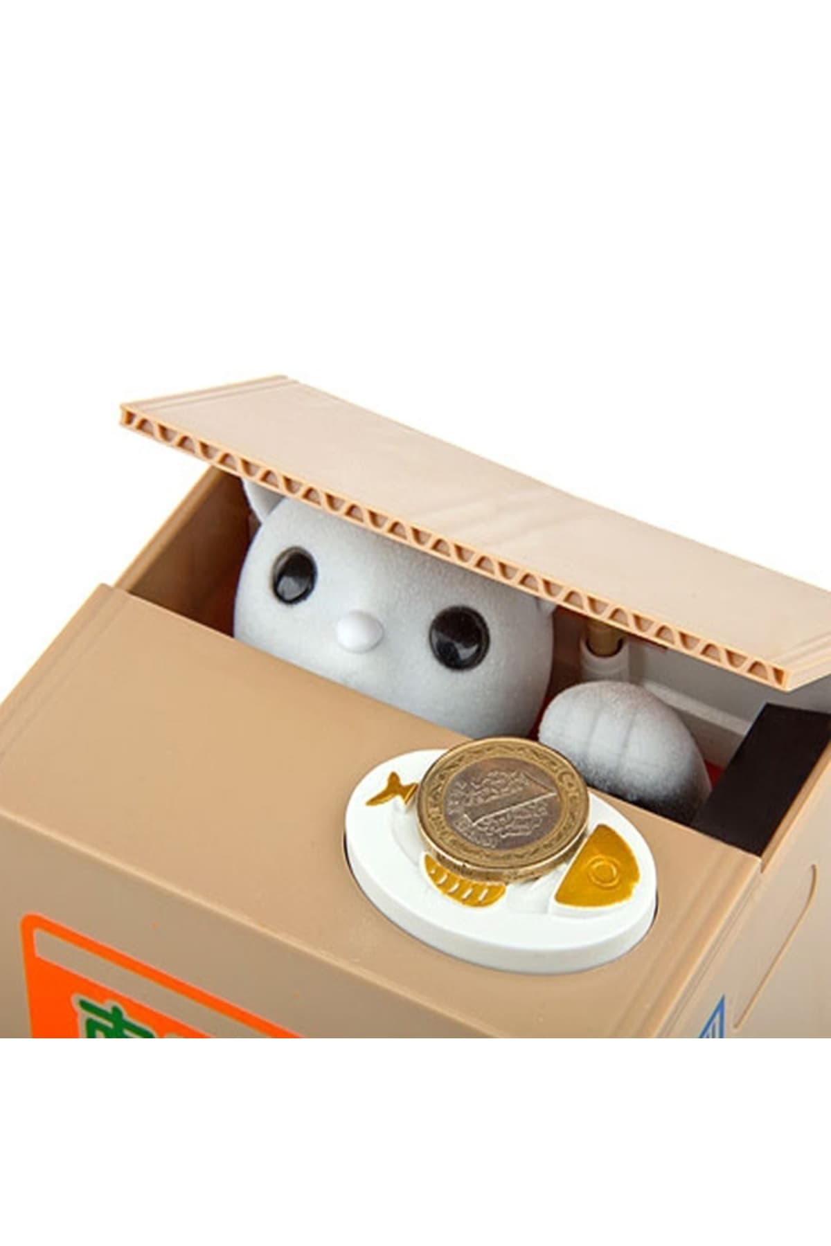 Hırsız Kedi Kumbara - Eğlenceli Çocuk Para Biriktirme Kutusu ve Hediye Fikri