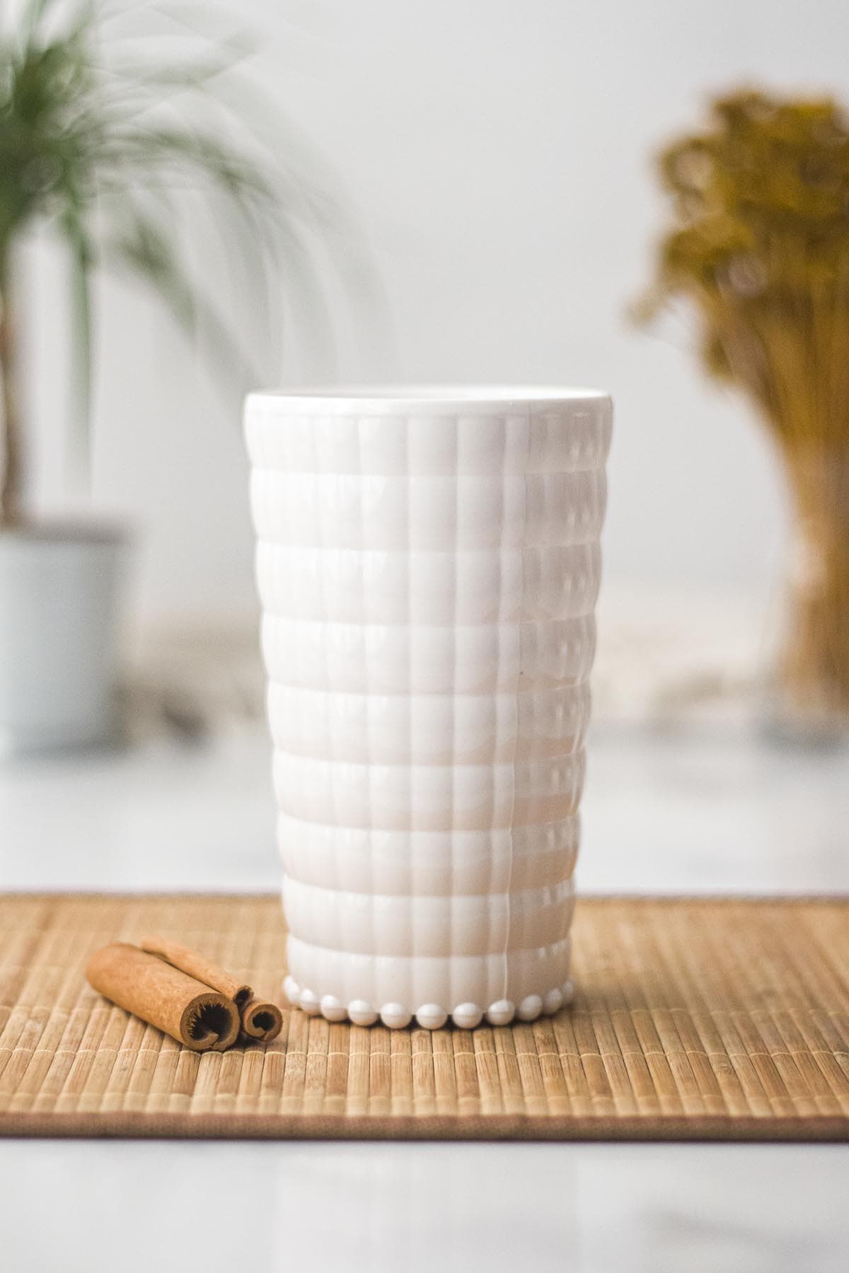 Allegra Beyaz 750 ml Kırılmaz Akrilik Bardak Cam Görünümlü Büyük Su Bardağı