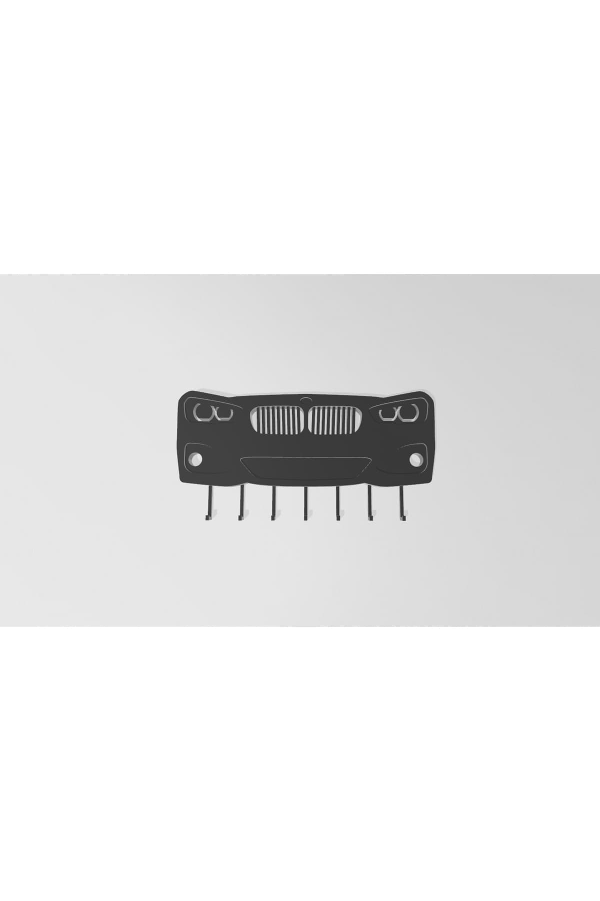 Premium BMW 1 Serisi Anahtar Askısı - Şık Duvar Tutucu ve Otomobil Temalı Dekor