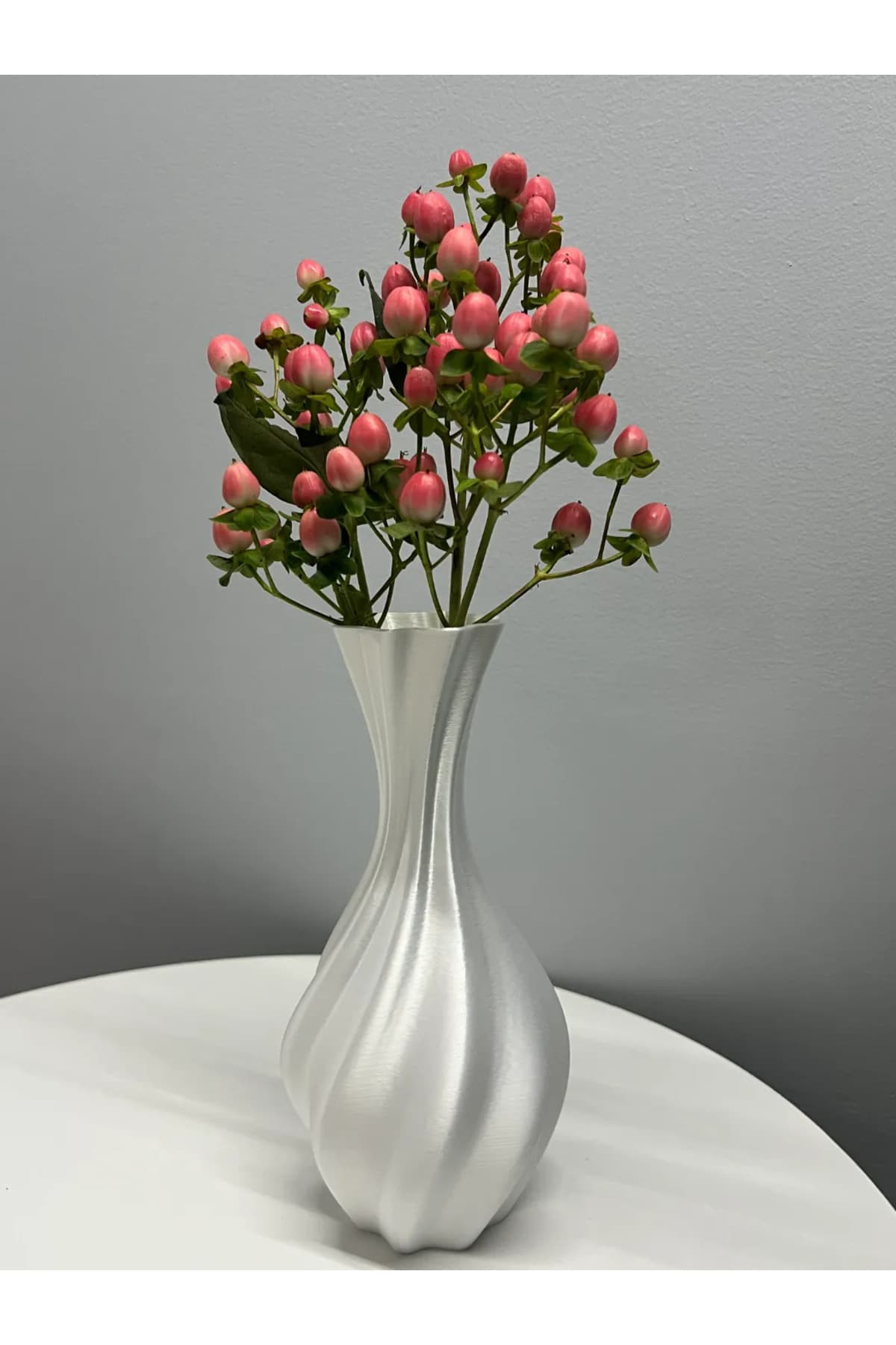 El Yapımı Seramik Vazo 20cm | Özel Tasarım Dekoratif Vazo Salon & Ofis