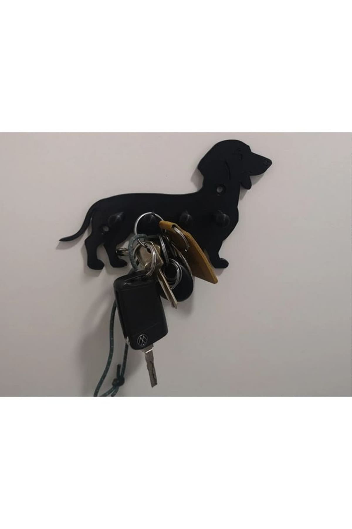Premium Köpek Tasarımlı Anahtarlık Askılığı - Dekoratif ve Pratik Anahtar Organizer