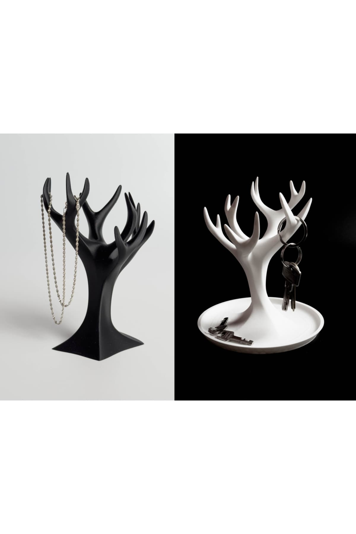 Siyah&Beyaz Takı Düzenleyici 15x15cm