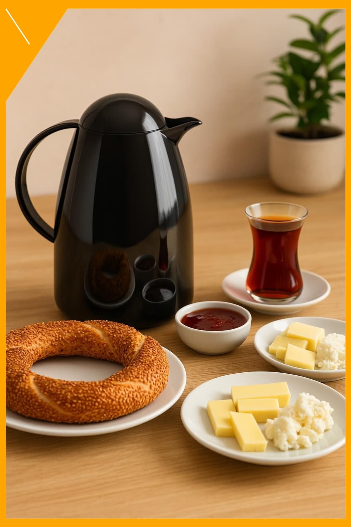 Siyah Akrilik Sürahi Termos 1 Lt | 12 Saat Sıcak & 24 Saat Soğuk Koruma A-7011