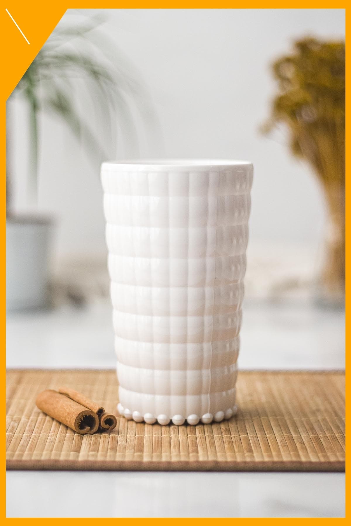 Allegra Beyaz Jumbo Boy 750 ml Kırılmaz Akrilik Meşrubat ve Su Bardağı