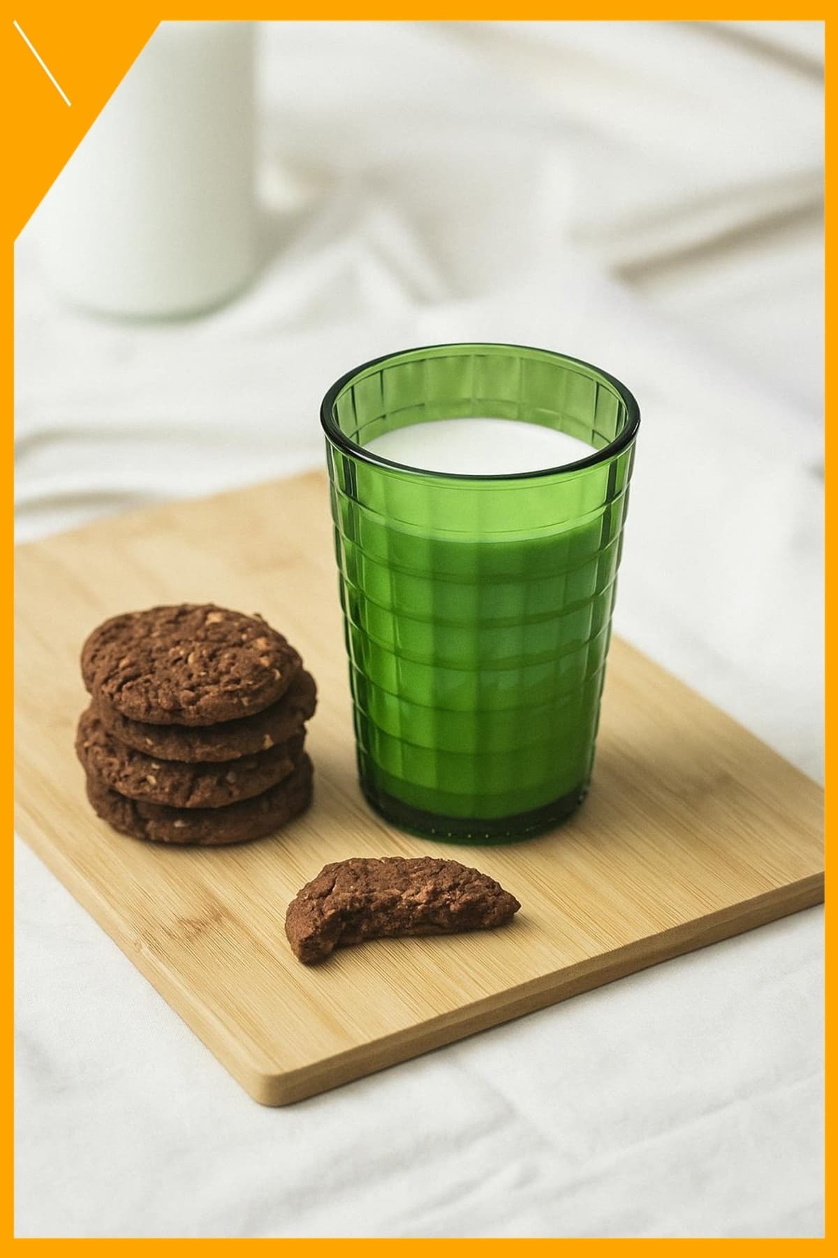 Allegra Koyu Yeşil Kırılmaz Akrilik Bardak | 400 ml Kahve Yanı Su Bardağı